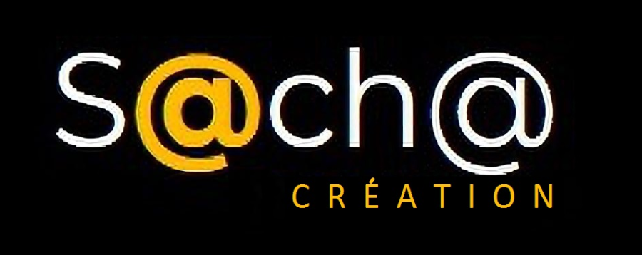 Logo sacha création, créateur de sites web